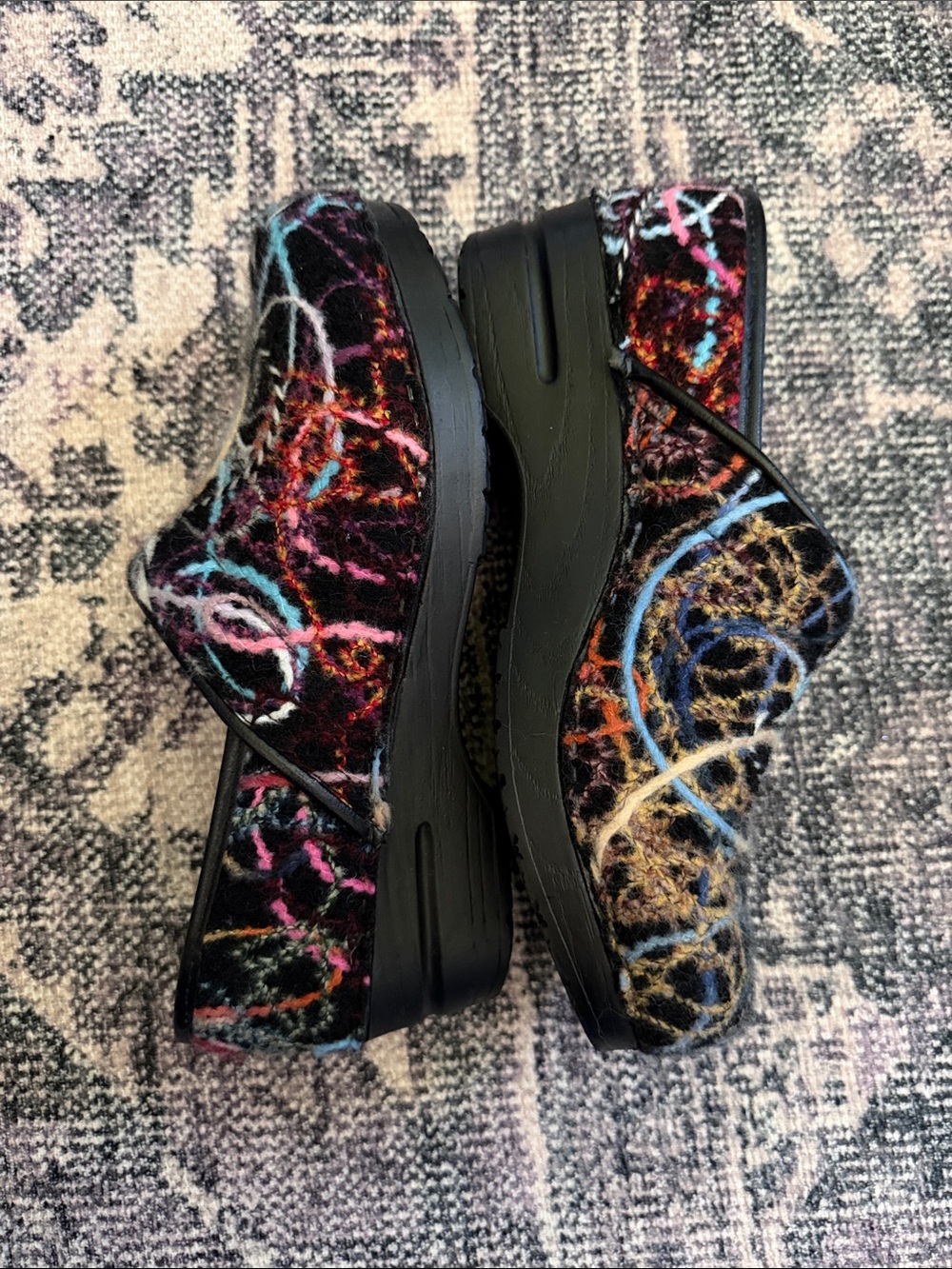 Women’s Dansko Black Multi-Color 39